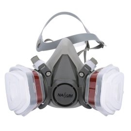 Coupon NASUM M101 Gas Mask Half Mask NASUM for Painting Dust Chemicals Machine Polishing Welding Pesticides and Other Work Protection