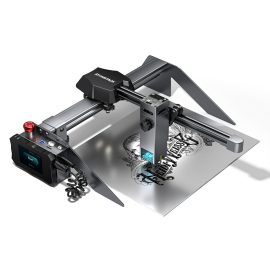 Coupon New ATOMSTACK P9 M50 Portable Dual Laser Engraving Cutting Machine 10W Output Power DIY Laser Engraver Cutter 304 Mirror Stainless Steel Engraving Support Offline Engraving 20mm Wood Cutting 15mm Acrylic Cutting