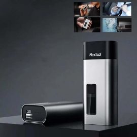 Coupon Nextool 4-in-1 Mini Alcohol Tester LCD Digital Portable Car Breathalyzer with Window Breaker Cutter Power Bank