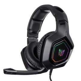 Coupon Onikuma K10 7.1 Channel Gaming Headset Virtual Surround Sound Bass Headphone LED Lights Omnidirectional microphone USB Interface
