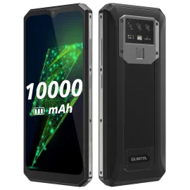 Coupon OUKITEL K15 PLUS 6.52 inch 3GB 32GB Helio A22 NFC Android 10 13MP Triple Cameras 10000mAh Fast Charger 4G Smartphone – Black