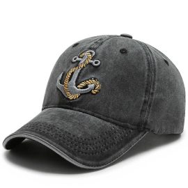 Coupon Outdoor Personalized Edging Washed Denim Baseball Cap Sunshade Hat
