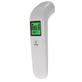 Coupon Portable Non-contact LCD Digital Thermometer Infrared Forehead Thermometer Adult Body Baby Temperature