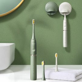 Coupon SOOCAS D2 Electric Toothbrush Sonic UVC Disinfect Toothbrush IPX7 Waterproof 3 Brushing Mode USB Rechargeable Electric Toothbrush
