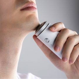 Coupon Soocas SO WHITE ED1 Mini Portable Electric Shaver Men’s Razor Waterproof USB Charge Wet Dry Use from Ecosystem