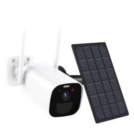 Coupon Techage 2K/3MP WIFI Outdoor Security Camera Solar Powered Wireless IP Surveillance Home Cameras 5dbi Antenna Human Motion Detecting 65ft Night Vision 2-Way Audio IP66 Waterproof Cloud/TF Storage