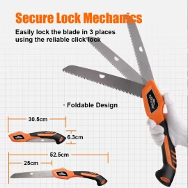 Coupon TOPSHAK TS-DS3 10Inches 250mm Folding Saw for Smoothly Fulfill the Tasks of Yard Work, Pruning Hunting