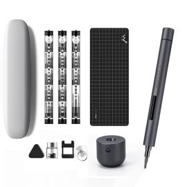Coupon Wowstick 1F+ 64 In 1 Electric Screwdriver Cordless Lithium ion Charge LED Power Screwdriver