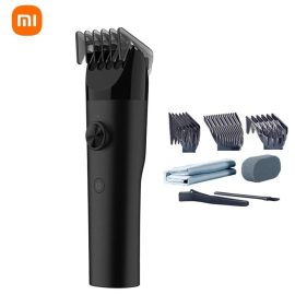 Coupon XIAOMI Mijia Electric Hair Clipper lPX7 Waterproof 0.5 1.7mm Short Hair Trimming 180min Endurance 2200mAh Large capacity Battery Hair Trimmer Low Noise Hair Shaver for Man Child with Titanium Coated Ceramic Knife