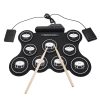 iword G4009 9 Pads Drum Drum Drum Up Drum Kit USB MIDI Drum con pedale per principianti