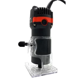 Coupon 110V/220V 30000RPM Electric Hand Trimmer Router Wood Laminate Palm Joiners Working Cutting Machine – 220V EU Plug