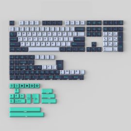 Coupon 173 Keys Ocean ABS Keycap Set Cherry Profile Two Color Molding Custom Keycaps for Mechanical Keyboards