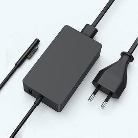 Coupon 65W Surface Power Adapter Laptop Charger with USB Charging Port for Surface Book 13.5″inch/Surface Laptop 13.5″inch/ Surface Pro 3 4 5 6 7/Pro X/ Surface Go, EU Plug
