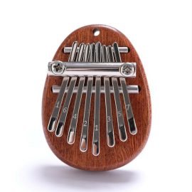 Coupon 8 Keys Thumb Finger Piano Kalimba Kid Beginner Practical Wood Muscial Instrument