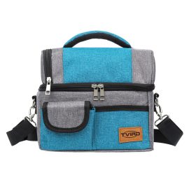 Coupon 8L Tvird Insulated Cooler Lunch Bag Picnic Box Work Case Adjustable Waterproof
