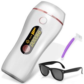 Coupon 999,999 Flashes IPL Laser Hair Removal Machine LCD Painless Body Leg Epilator