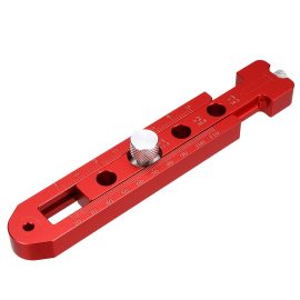 Coupon Aluminum Alloy Woodworking Pocket Compass Circular Drawing Adjustable Circle-drawing Ruler for Woodworking Industrial Drawing Engineering Design