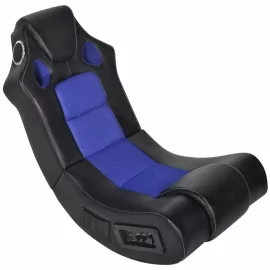 Coupon Artificial Leather Rocking Chair USB Connection Knob Control Chair with 2/3D Digital Music Speaker Headset Connection Function