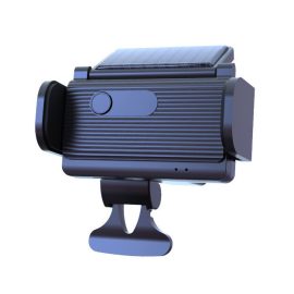 Coupon Bakeey H30 Car Solar Powered Auto-Induction Vehicle Bracket Mobile Phone Holder Stand for POCO X3 F3 4.5-6.9 inch Devices