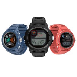 Coupon Bakeey HT6 1.4 inch Full Touch Screen Heart Rate Blood Pressure Oxygen Measurement Sleep Monitoring 210mAh Long Standby Smart Watch