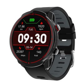 Coupon Bakeey T30 1.3 inch Full Round Screen Heart Rate Blood Pressure IP68 Waterproof Long Standby Sports Smart Watch