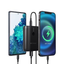 Coupon BlitzWolf®BW-P16 10000mAh Mini Power Bank External Battery Power Supply With 20W USB-C PD&18W USB-A QC3.0 Fast Charging For iPhone 13 Pro Max For Samsung Galaxy Z Fllp3 5G For Xiaomi 12