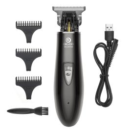 Coupon DIGOO DG-JM720A Cordless Electric Hair Trimmer 900mAh USB Rechargeable Hair Clipper Haircut Machine + 3 Limit Combs