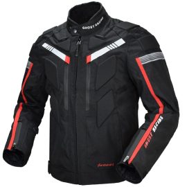 Coupon GHOST RACING Motorcycle Jacket Water Repellent Off-road Motocross With Protective Armor Gear Clothing