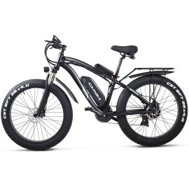 Coupon GUNAI MX02S 1000W 48V 17Ah 26 Inch Electric Bicycle 40km/h Max Speed 90Km Mileage 150Kg Max Load