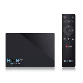 Coupon H96 MAX RK3566 SDRAM 4GB DDR3 32GB eMMC ROM Android 11.0 8K UHD TV Box bluetooth 4.0 5G Wifi 1000M LAN H.265 VP9 4K Decoder Voice Control OTT Box Support Youtube 4K Netflix HD – EU Plug