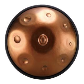 Coupon HLURU F major/D minor 9/10 Notes Musical Handpan Drum Professional Handpan Durable Carbon Steel Tongue Drum