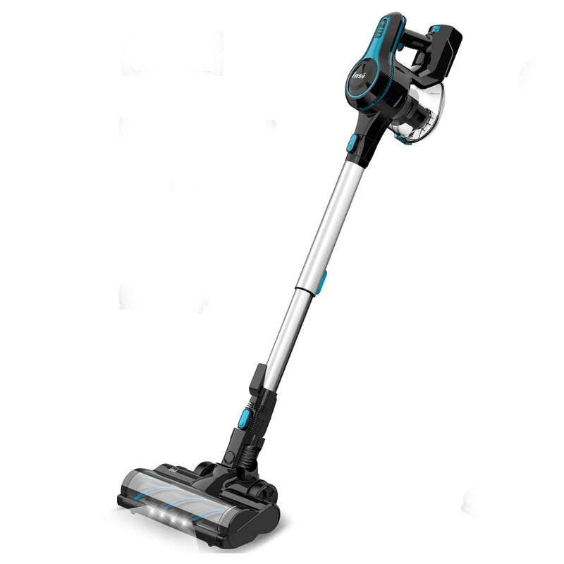 Coupon INSE N5 6 in 1 Cordless Vacuum Cleaner 12000Pa Suction Power 45mins Long Runtime 5 Stages Filtration with Flexible LED Motorized Floor Brush Design