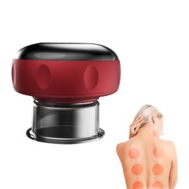 Coupon IPRee® Electric Cupping Therapy Guasha Massager 12 Speed Cervical Mini Anti Cellulite Magnet Vibration Muscle Body Shoulder Neck Device Electromagnetic Wave USB Massager