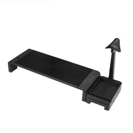 Coupon Laptop Monitor Stand Computer Riser Monitor Desktop Stand Riser Foldable with USB Charging Storage Drawer Headphone Stand