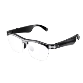 Coupon Lenovo MG10 2 in 1 bluetooth Music Smart Glasses Hands-Free UV400 Anti Blue Light Eyewear Glasses Outdoor Cycling Drving Sunglasses Headset With Mic