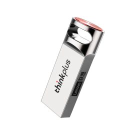 Coupon Lenovo ThinkPlus TU301 USB Flash Drive 32G 64G 128G Portable Waterproof Metal Thumb Drive for Computer Car