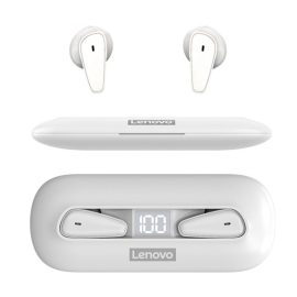 Coupon Lenovo XT95 TWS bluetooth 5.0 Earbuds Headsets 1.6CM Ultra Thin Touch Control Digital Display Stereo HiFi Bass 28H Playtime Headphones