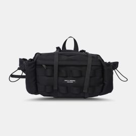 Coupon Men Canvas Sport Water Resistant Messenger Bag Large Size Muti-functional Shoulder Bag