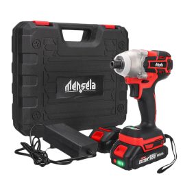 Coupon Mensela ID-L1 2.0AH 18V 3500RPM Brushless Impact Driver 3 Speeds Wireless Rechargeable Screwdriver W/ None/1/2 Battery & 6pcs Driver Bits & 4pcs Socket Bits for Metal Concrete Wood