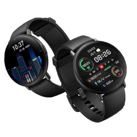 Coupon Mibro Lite Global Version Ultra-thin 1.3 inch AMOLED Touch Screen Heart Rate Blood Oxygen Monitor 230mAh 10 Day Battery Life IP68 Waterproof Smart Watch