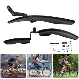 Coupon Mountain Bike Fender 18-22mm Front Rear Fenders MTB Mud Guard Bicycle Accessories