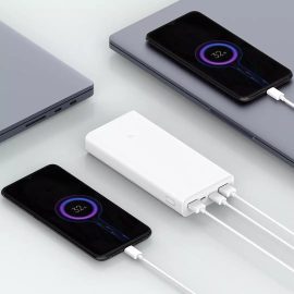 Coupon Original Xiaomi Power Bank 3 20000mAh 18W USB-C PD QC3.0 Power Bank for iPhone 13 13 Pro For Samsung Galaxy S21 Xiaomi Mi 11