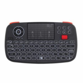 Coupon RII RT726 bluetooth 2.4G Wireless Air Mouse Mini Keyboard Touchpad Airmouse with Scroll Wheel