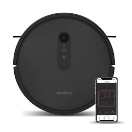 Coupon SMARTAI 30V Max Robot Vacuum Cleaner 2600Pa Sweeping Mopping VSLAM Navigation 8 Cleaning Modes 3 Gear Water Volume APP Remote Control Self Recharge