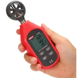 Coupon UNI-T UT363 Mini Digital Wind Speed Meter Pocket Anemometer Speed Temperature Tester Thermometer