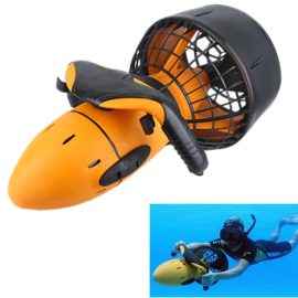 Coupon Waterproof Electric 300W Underwater Sea Scooter Dual Speed Propeller Drving Pool Submarine Toy