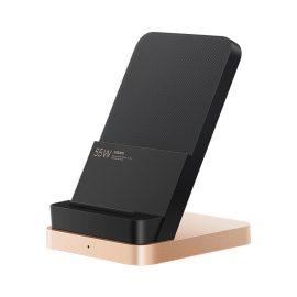 Coupon Xiaomi 55W Wireless Charger Fast Wireless Vertical Air-cooled Charging Stand For For Qi-enabled Smart Phones for iPhone 11 SE 2020 For Samsung Galaxy Note 20 Huawei P40 Pro Xiaomi Mi10