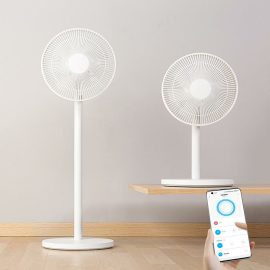 Coupon Xiaomi Mijia Smart Standing Fan 2 Lite Pedestal Fan Desktop Floor Dual Purpose 3 Gear Wind Speeds Height Adjustable APP Control Low Noise