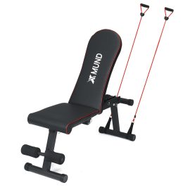 Coupon XMUND XD-WB1 Sit Up Benches Multifunction Adjustable Dumbbell Stool Abdominal Training Board Weight Bench Set Home Gym Fitness Equipment