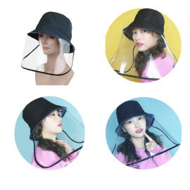 Coupon ZANLURE Transparent Protective Mask Hat Fishing Hiking Windscreen Mask Anti-foaming Splash Proof Fisherman Hat Anti-fog Cap Goggles